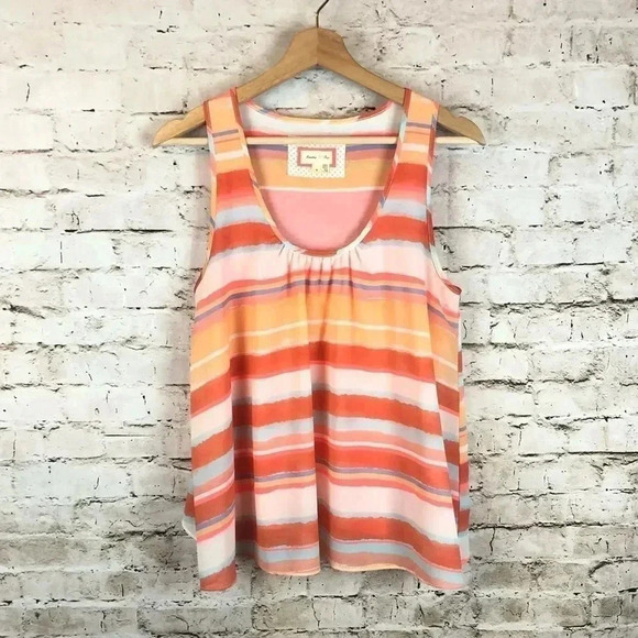 Anthropologie Meadow Rue Tank Blouse Size Small - Picture 2 of 8